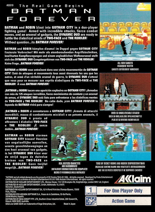 Batman Forever - Dos