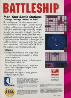 Battleship : The Classic Naval Combat Game - Dos