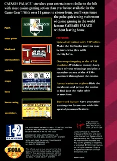 Caesars Palace - Dos