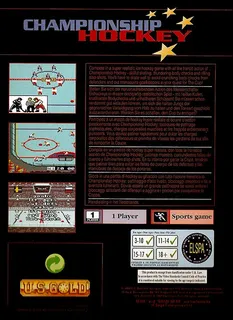 Championship Hockey - Dos