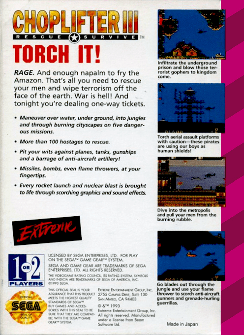 Choplifter III - Dos