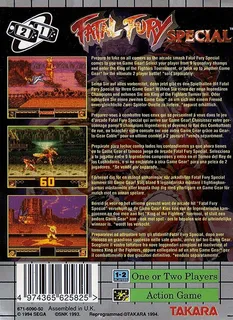 Fatal Fury Special - Dos