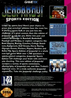 Jeopardy! : Sports Edition - Dos