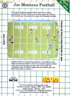Joe Montana Football - Dos
