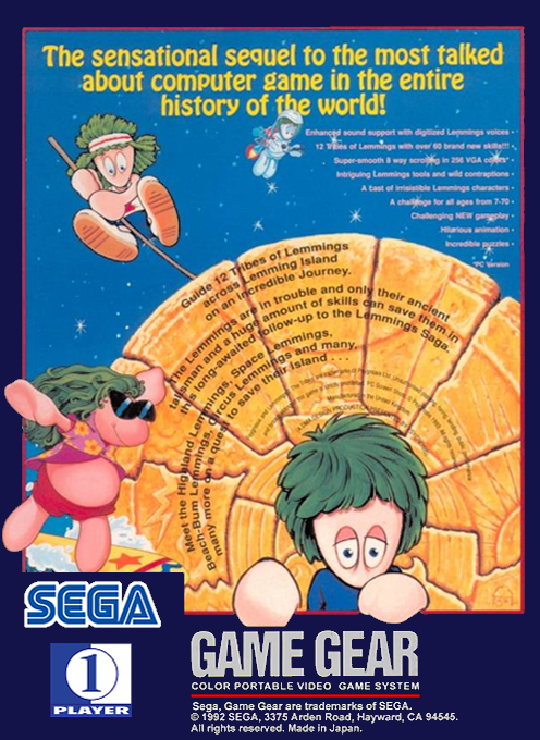 Lemmings 2 - The Tribes dos