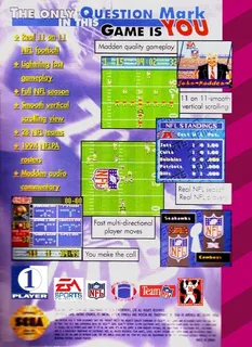 Madden NFL 95 - Dos