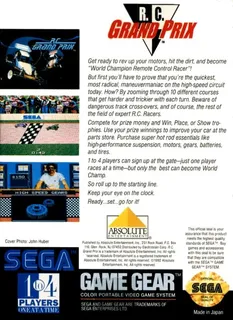 R.C. Grand Prix - Dos