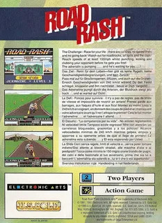 Road Rash - Dos