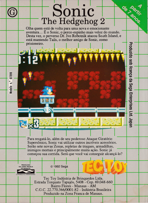 Sonic the Hedgehog - Dos