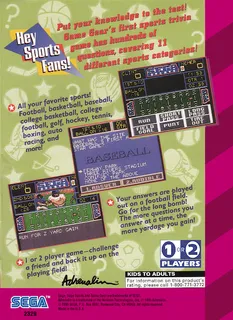 Sports Trivia - Dos