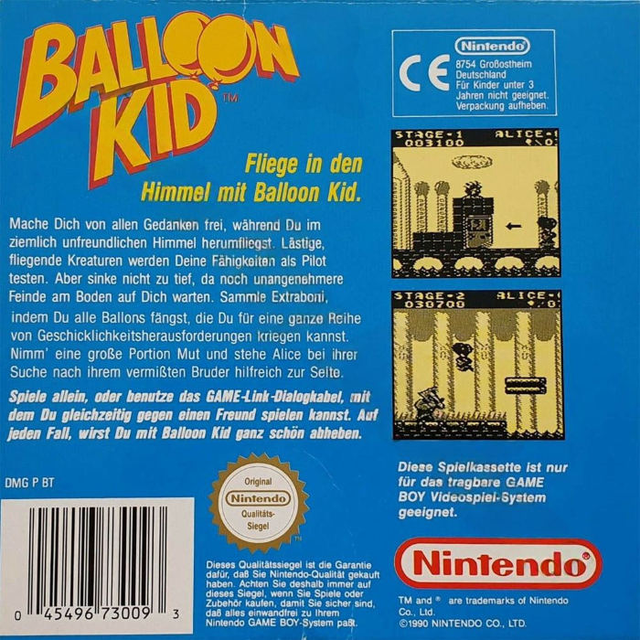 Balloon Kid - Dos