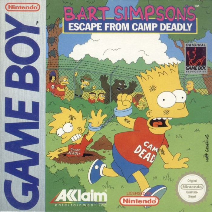 Bart Simpson's Escape from Camp Deadly