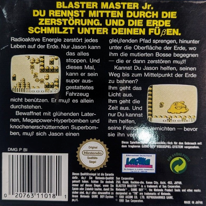 Blaster Master Boy - Dos