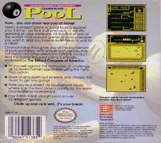 Championship Pool - Dos