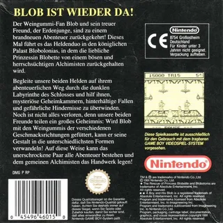 David Crane's The Rescue of Princess Blobette Starring A Boy and His Blob - Dos