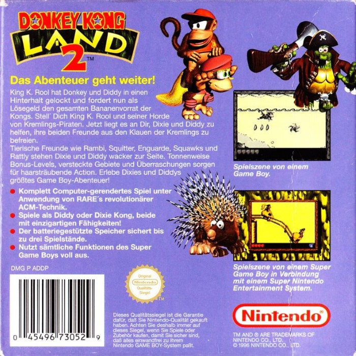 Donkey Kong Land 2 - Dos