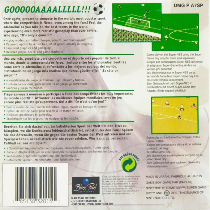 Fifa Soccer 96 - Dos