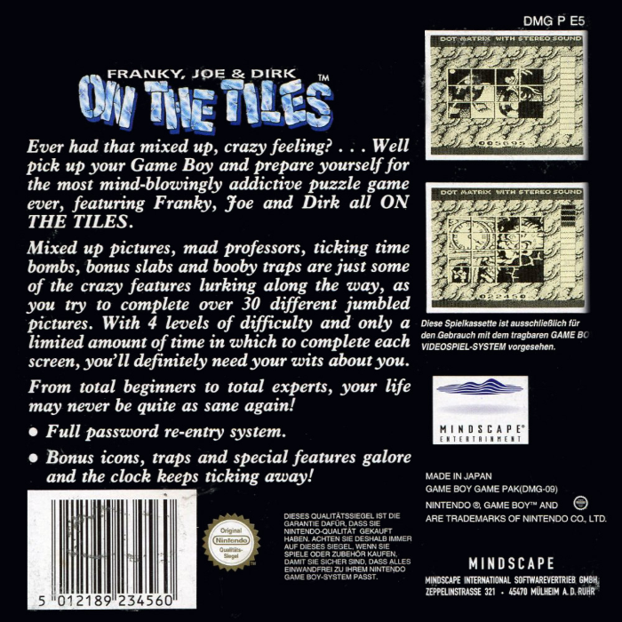 Franky, Joe & Dirk On the Tiles - Dos