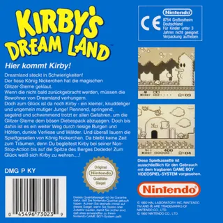 Kirby's Dream Land dos