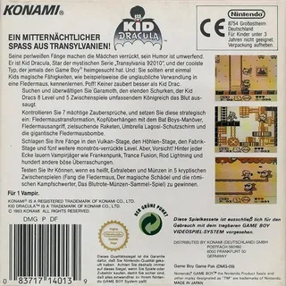 Kid Dracula - Dos