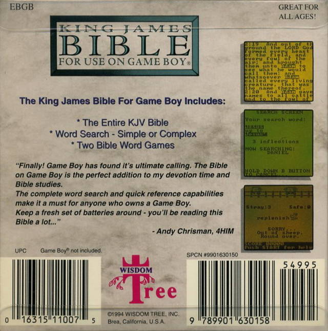 King James Bible - Dos