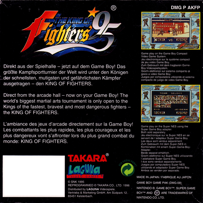 The King of Fighters '95 - Dos