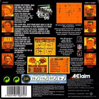 Nfl Quarterback Club '96 - Dos