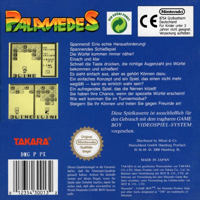 Palamedes - Dos
