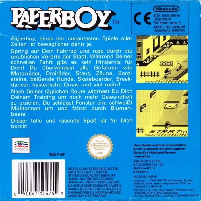 Paperboy - Dos