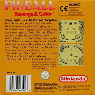 Pinball : Revenge of the 'Gator dos
