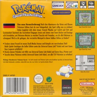 Pocket Monsters - Pikachu - Dos