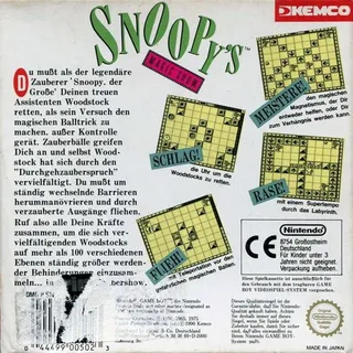 Snoopy : Magic Show - Dos
