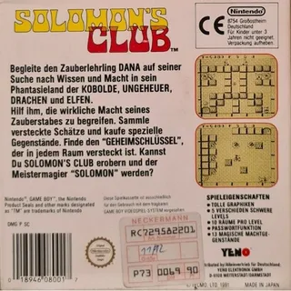 Solomon's Club - Dos