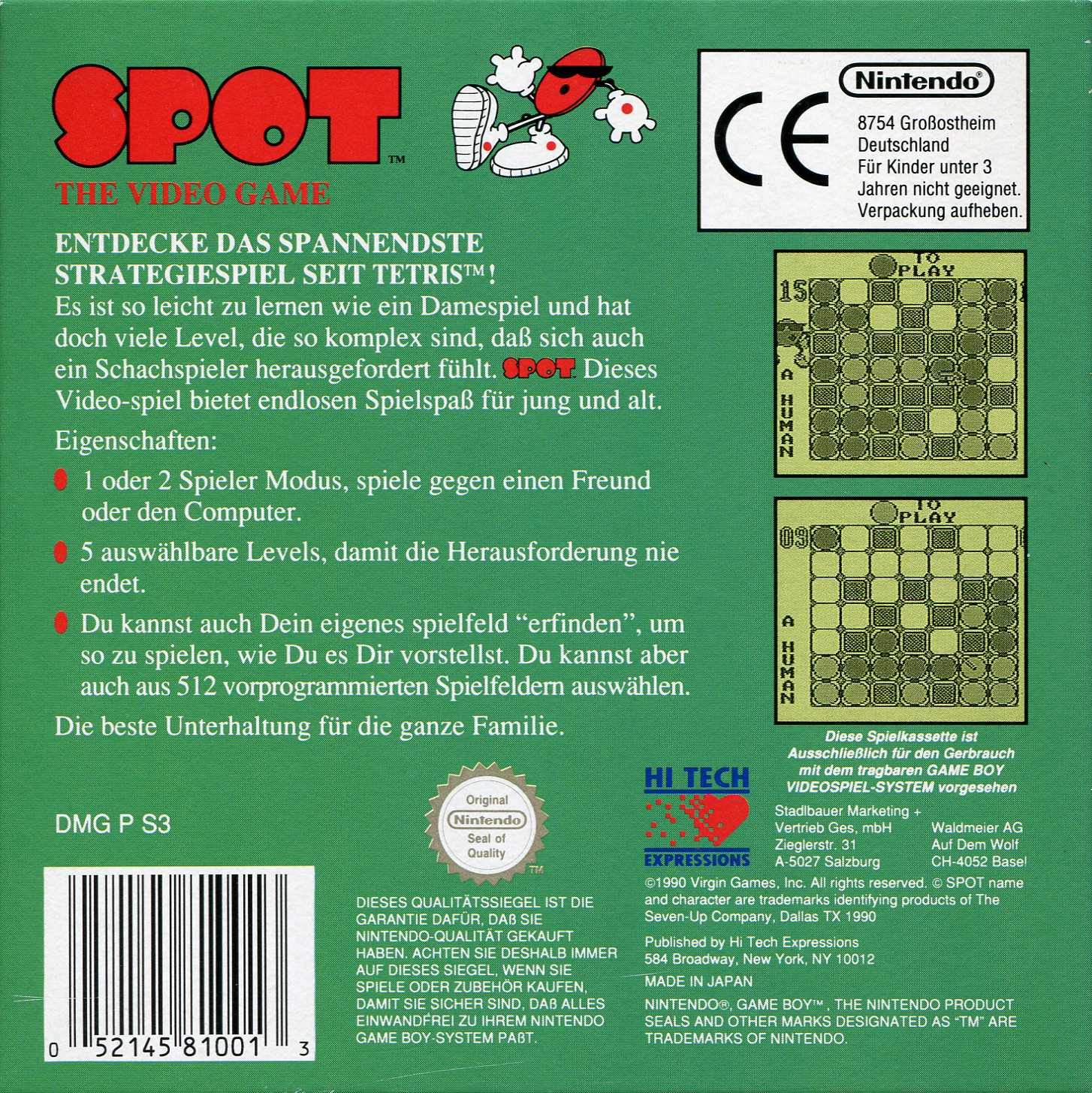 Spot : The Video Game! - Dos