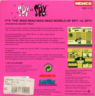 Spy vs Spy : Operation Boobytrap - Dos