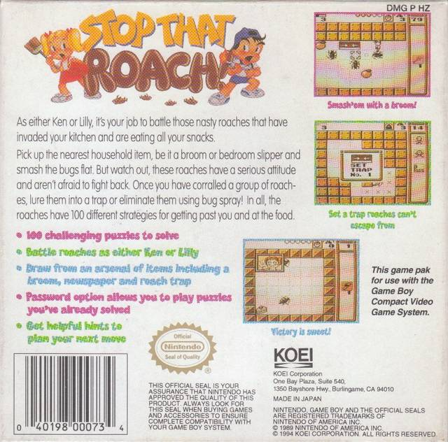 Stop That Roach! dos