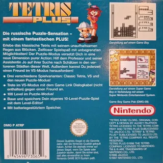 Tetris Plus - Dos