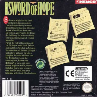 The Sword of Hope - Dos