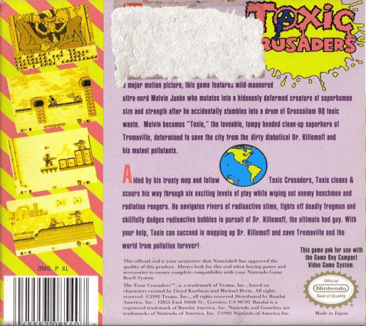 Toxic Crusaders - Dos