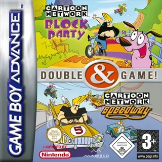 2 Games in 1 : Cartoon Network Block Party + Cartoon Network Speedway