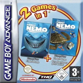 2 Games in 1 - Finding Nemo + Finding Nemo - The Continuing Adventures
