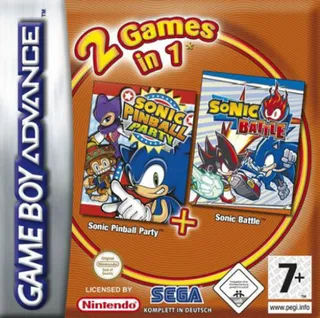 2 Games in 1 - Sonic Pinball Party & Sonic Battle