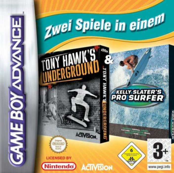 2 in 1 Game Pack : Tony Hawk's Underground + Kelly