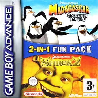 2-in-1 - Madagascar - Operation Penguin & Shrek 2