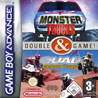 2-in-1 - Monster Trucks & Quad Desert Fury