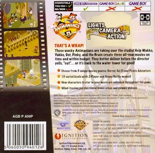 Animaniacs - Lights Camera Action ! - Dos