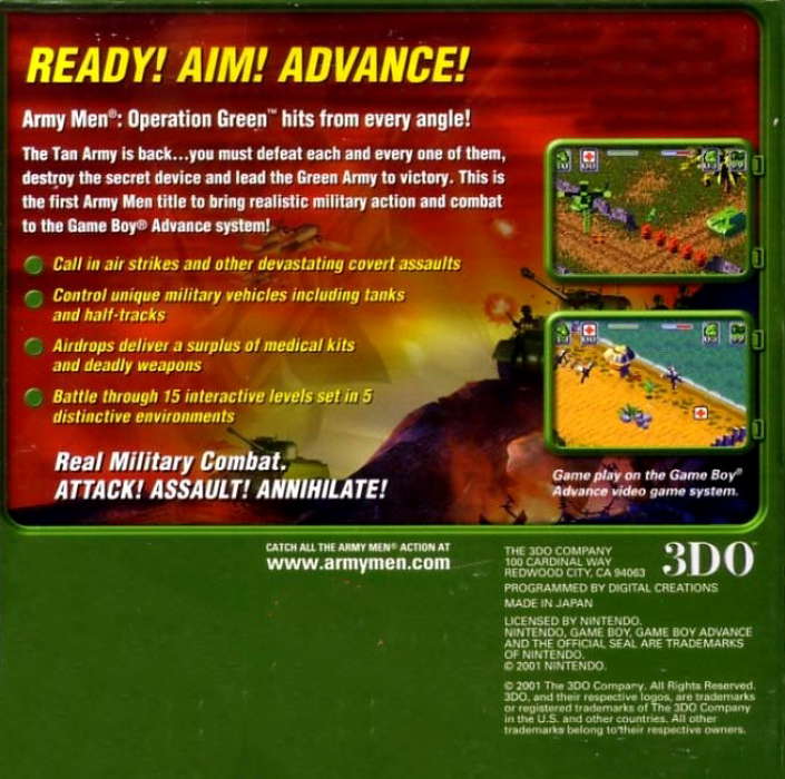 Army Men : Operation Green - Dos