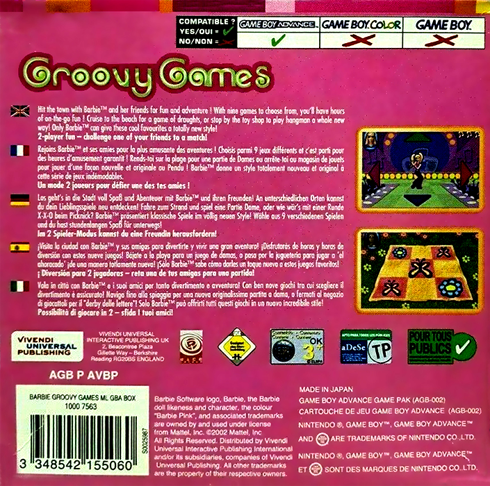 Barbie Groovy Games - Dos