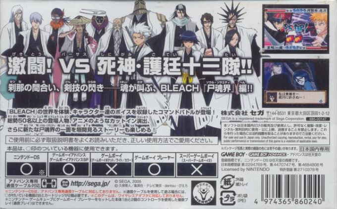 Bleach Advance - Dos