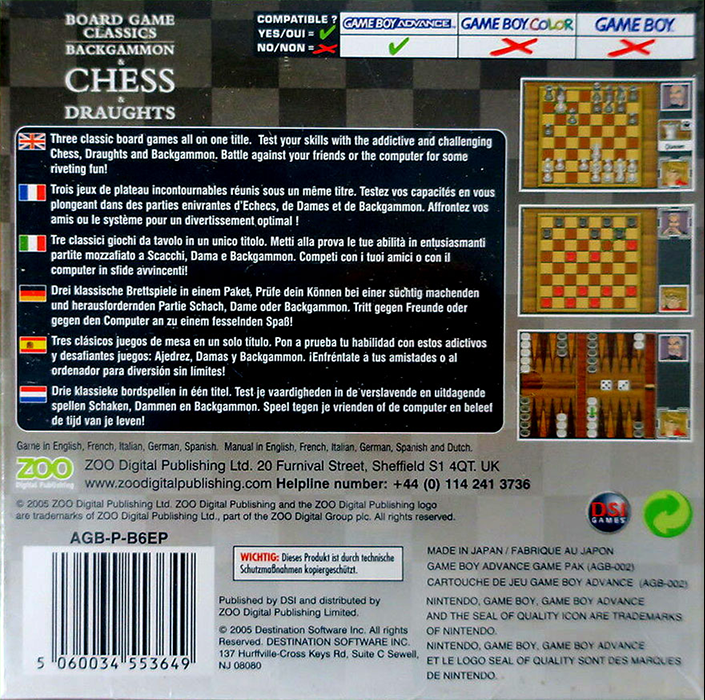 Board Game Classics - Dos